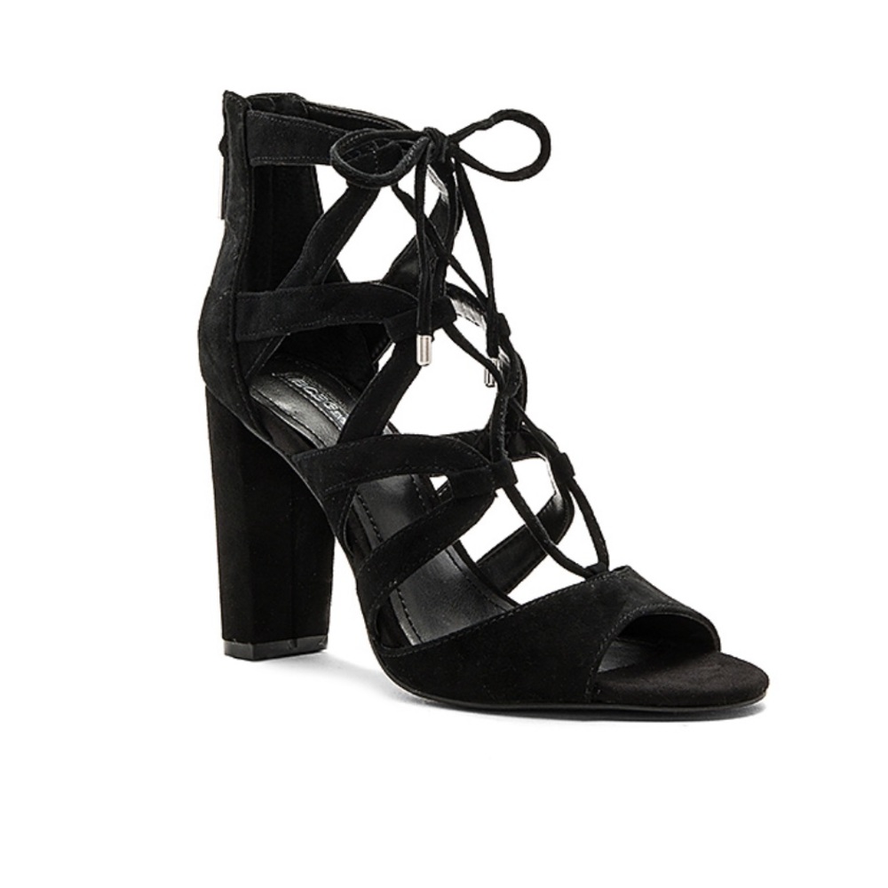 BCBGeneration Rameena Heel in Black Kidsuede